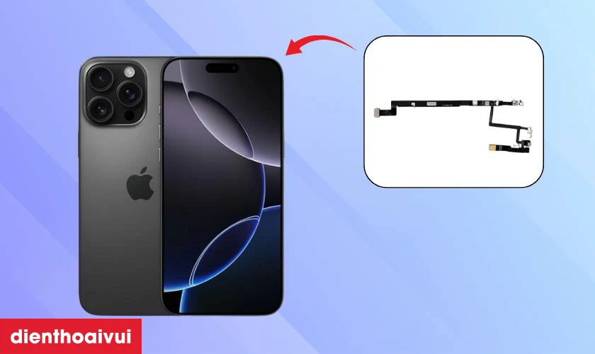 Thay anten bluetooth NFC iPhone 16 Pro Max