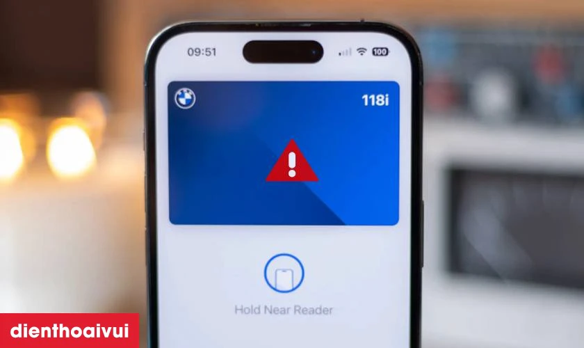 Dấu hiệu iPhone 16 Pro Max bị hư NFC