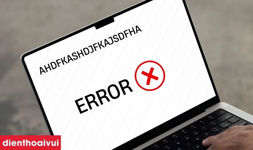 Lỗi ph&iacute;m bị loạn chữ