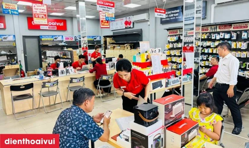 Quy tr&igrave;nh thay b&agrave;n ph&iacute;m laptop Acer tại Điện Thoại Vui