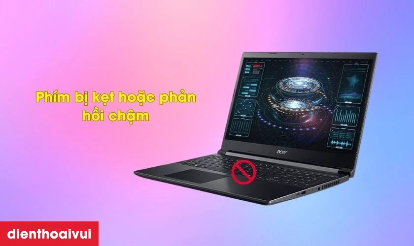 Thay b&agrave;n ph&iacute;m laptop Acer Aspire 7 A715-43