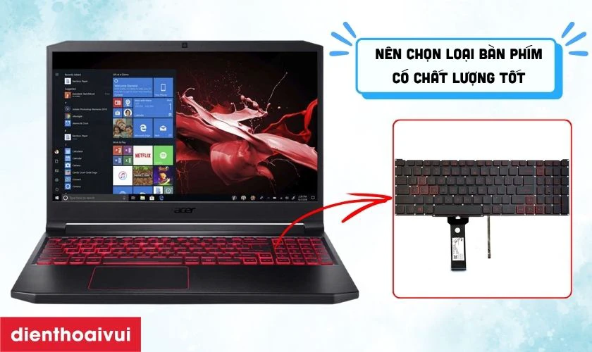 N&ecirc;n chọn loại b&agrave;n ph&iacute;m n&agrave;o khi thay?