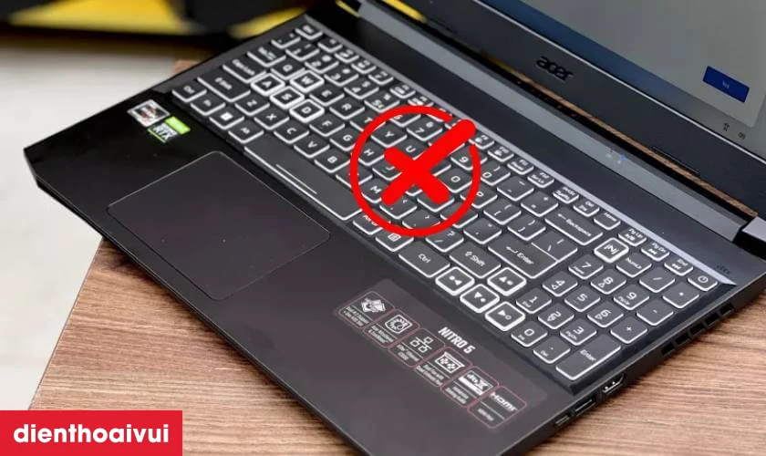 C&aacute;ch nhận biết Acer Nitro 5 AN515-57 cần thay