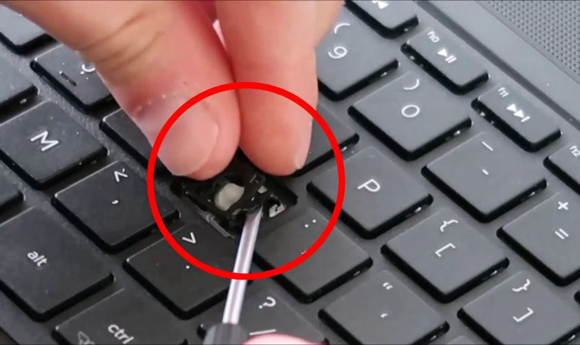 Kẹt ph&iacute;m, ph&iacute;m mất đ&agrave;n hồi cần thay mới để khắc phục