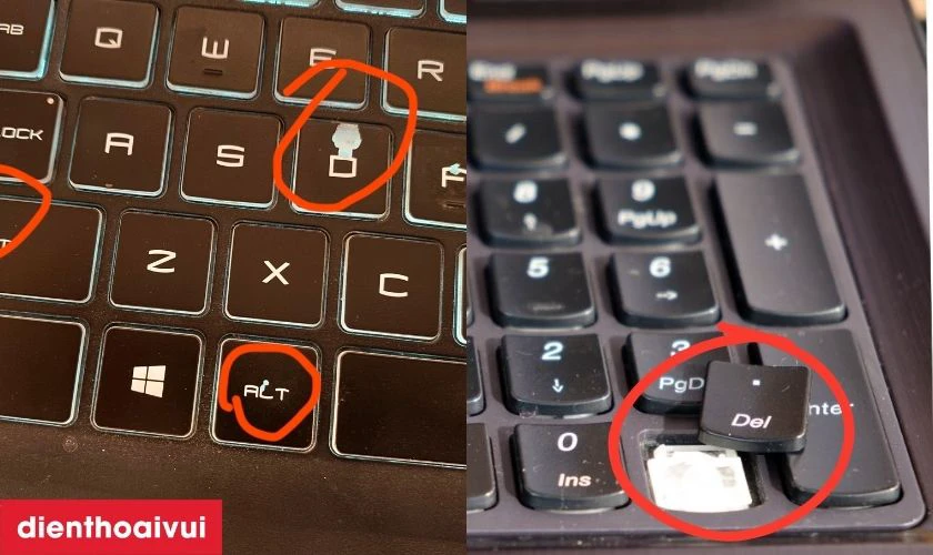 C&aacute;c lỗi thường gặp tr&ecirc;n b&agrave;n ph&iacute;m Asus TUF Gaming F15 FX517