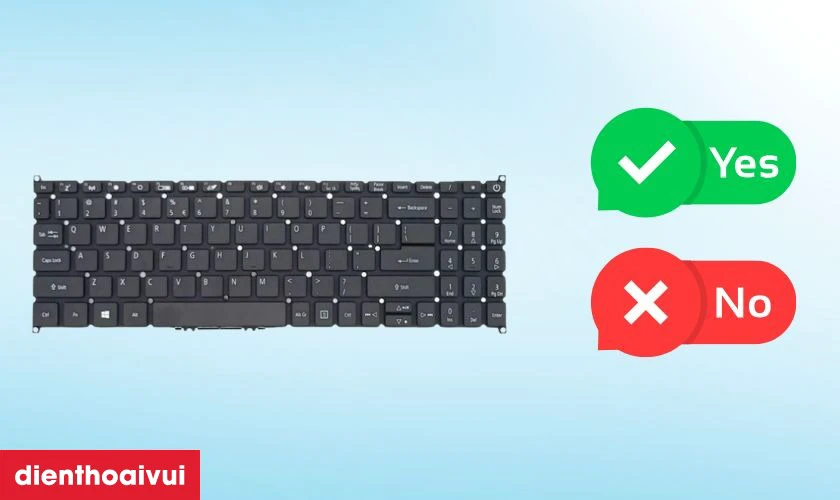 Nên chọn loại bàn phím nào khi thay?