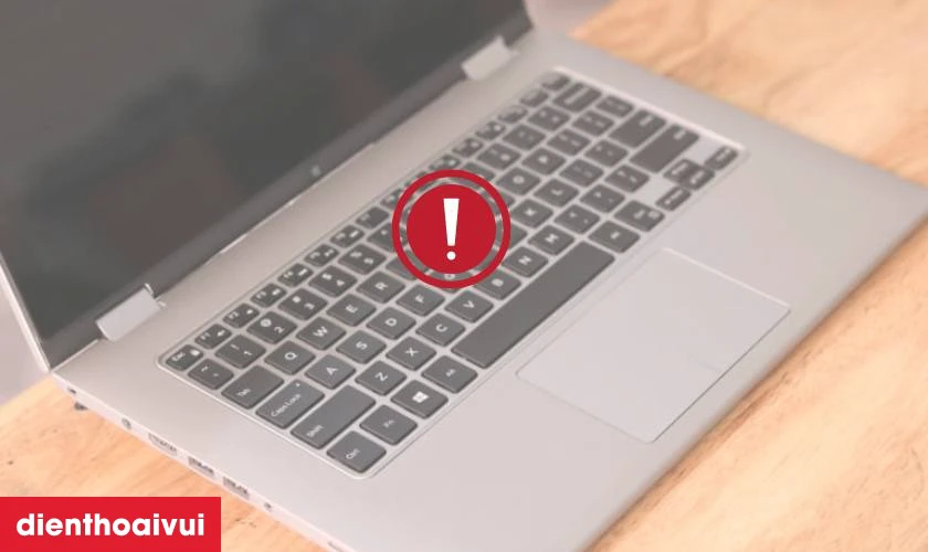 Cách nhận biết bàn phím laptop Dell Inspiron 13 7347 bị hỏng