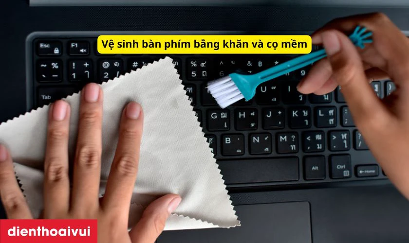 Mẹo sử dụng laptop sau thay bàn phím