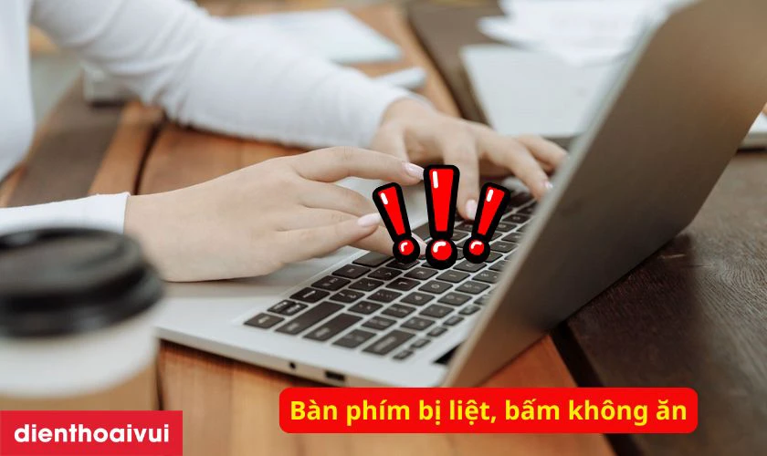 Dấu hiệu b&agrave;n ph&iacute;m laptop Dell Inspiron 15 7548 bị lỗi cần thay ngay