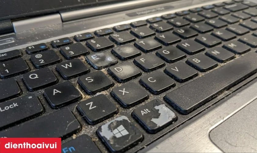 Dấu hiệu b&agrave;n ph&iacute;m laptop Dell Inspiron 3459 bị lỗi cần thay ngay