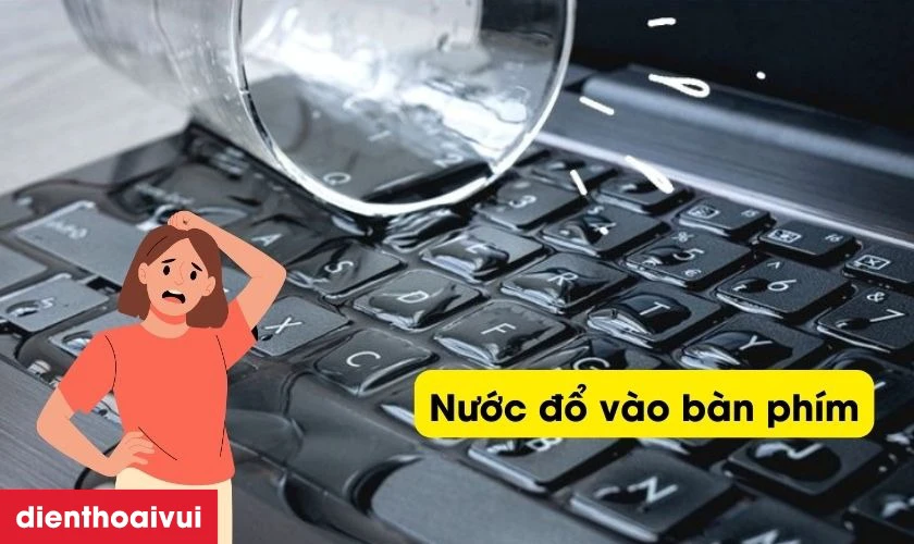 Nguyên nhân khiến bàn phím laptop Dell Inspiron 3520 nhanh hỏng