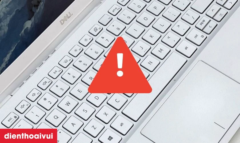 Dấu hiệu b&agrave;n ph&iacute;m laptop Dell Inspiron 5390 bị lỗi cần thay ngay