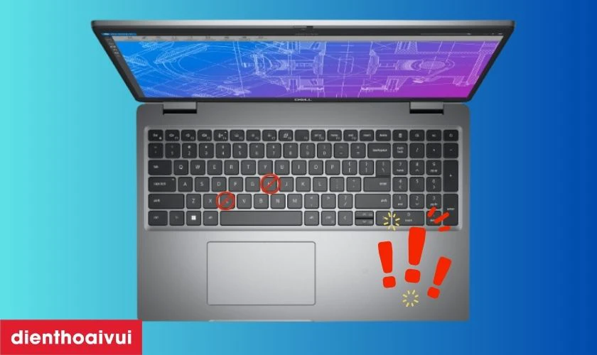 N&ecirc;n sửa hay thay b&agrave;n ph&iacute;m laptop Dell Precision 3570?