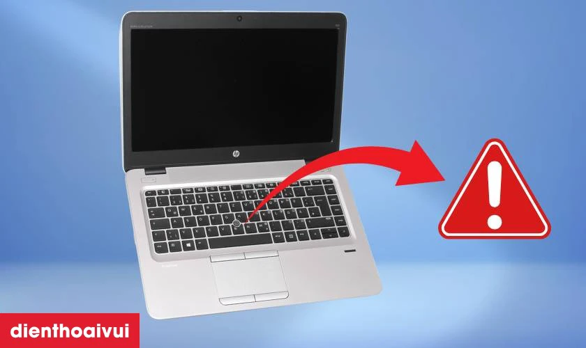 C&aacute;ch nhận biết b&agrave;n ph&iacute;m laptop HP Elitebook 745 G3 bị hỏng