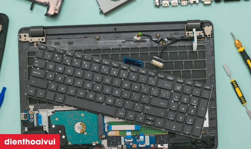 Quy trình thay bàn phím laptop HP Probook 6540B nhanh chóng