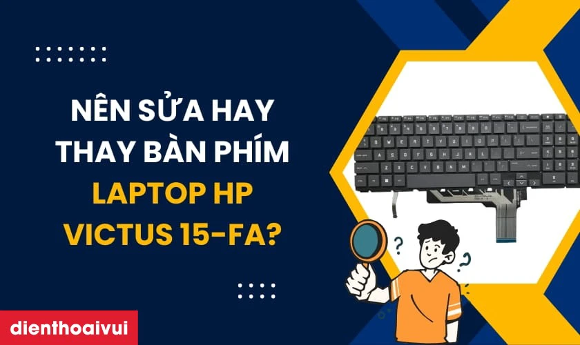 bàn phím laptop HP Victus 15-FA