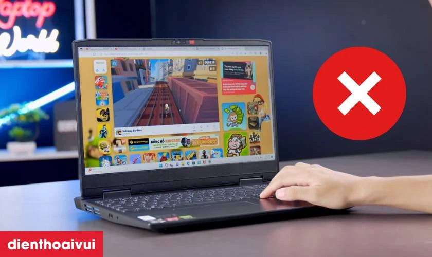 Cách nhận biết bàn phím Lenovo bị hỏng
