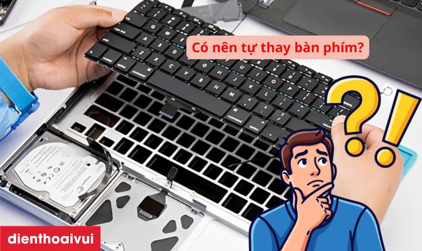 C&oacute; n&ecirc;n tự thay b&agrave;n ph&iacute;m laptop Lenovo Thinkpad X280 tại nh&agrave; kh&ocirc;ng?