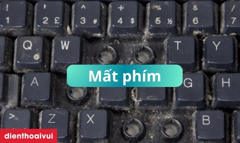 C&aacute;ch nhận biết b&agrave;n ph&iacute;m MSI Bravo 15 B5DD cần thay