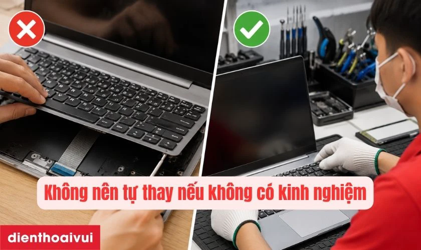 C&oacute; n&ecirc;n tự thay b&agrave;n ph&iacute;m laptop MSI Modern 14 B11M tại nh&agrave; kh&ocirc;ng?