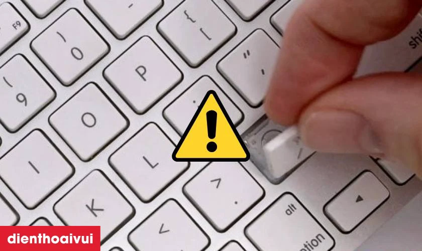 Dấu hiệu nhận biết b&agrave;n ph&iacute;m laptop Samsung bị hư