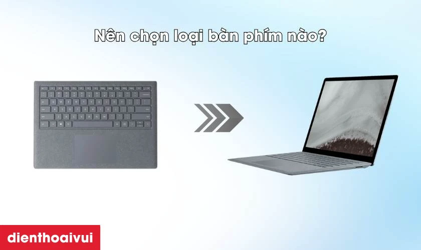 Thay bàn phím Surface Laptop 2