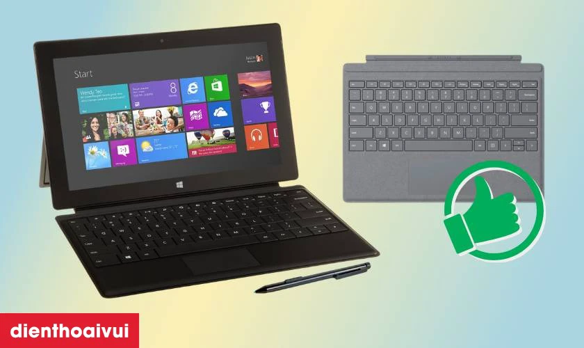 Quy tr&igrave;nh thay b&agrave;n ph&iacute;m Surface Pro 1 Điện Thoại Vui TPHCM, H&agrave; Nội