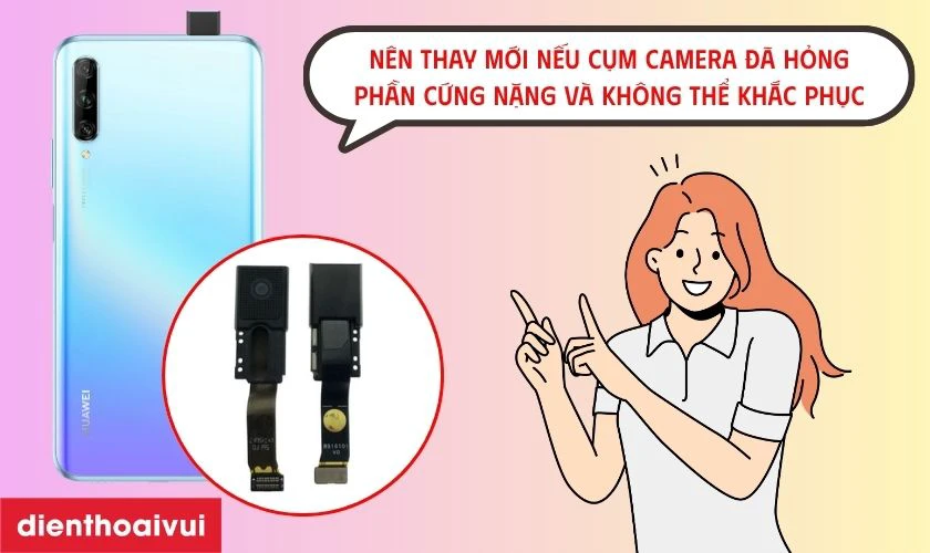 C&oacute; n&ecirc;n thay camera sau cho Huawei Y9S kh&ocirc;ng?