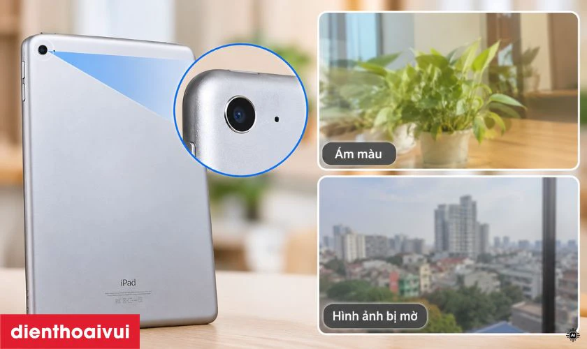 Trường hợp n&agrave;o cần thay camera sau iPad Gen 5?