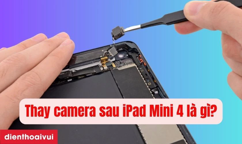 Thay camera sau iPad Mini 4 là gì?