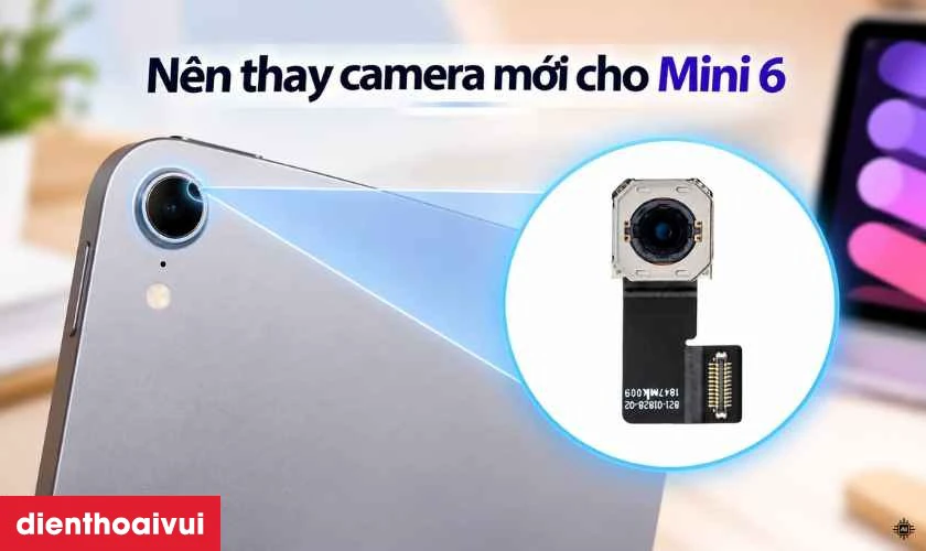Khi n&agrave;o bạn cần thay camera sau iPad