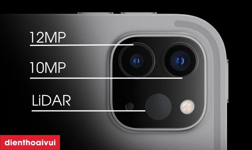 Tổng quan camera sau iPad Pro 11 inch 2022 M2