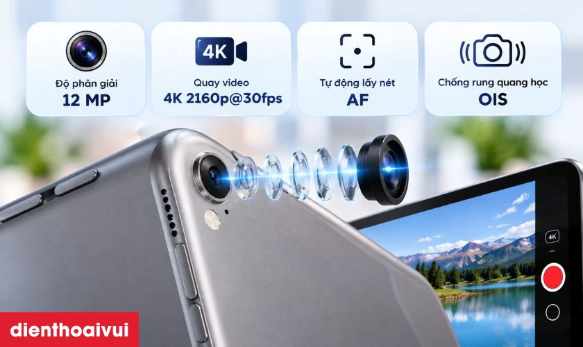 Tổng quan camera sau iPad Pro 12.9 inch 2017