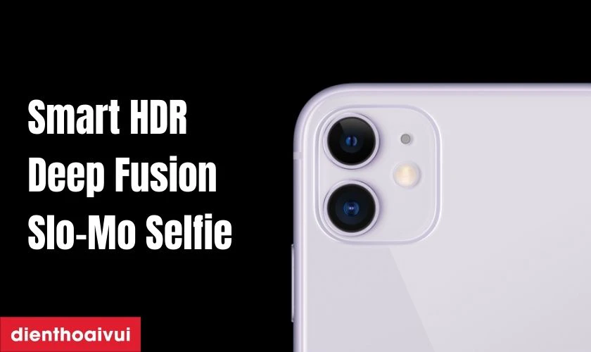 Th&ocirc;ng tin về camera sau iPhone 11