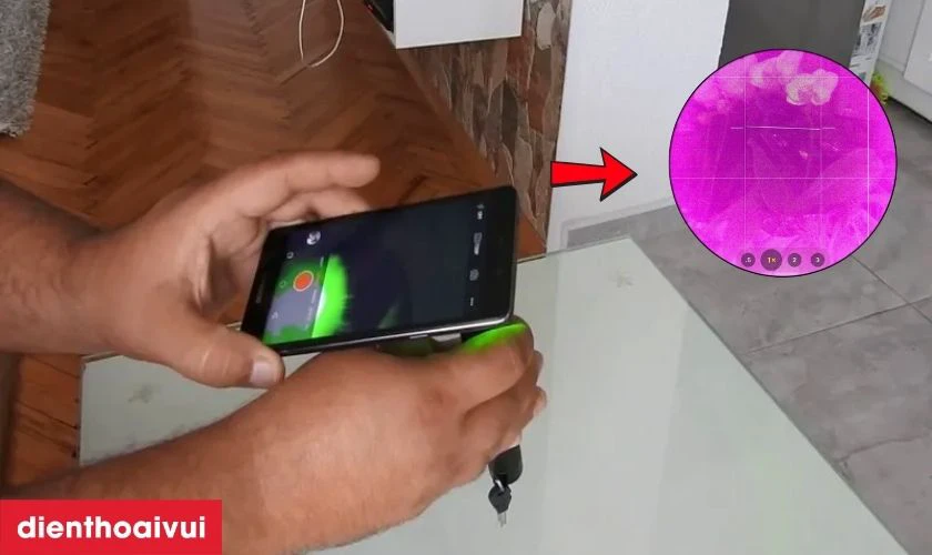 &Aacute;nh s&aacute;ng mạnh chiếu v&agrave;o li&ecirc;n tục c&oacute; thể l&agrave;m hỏng camera