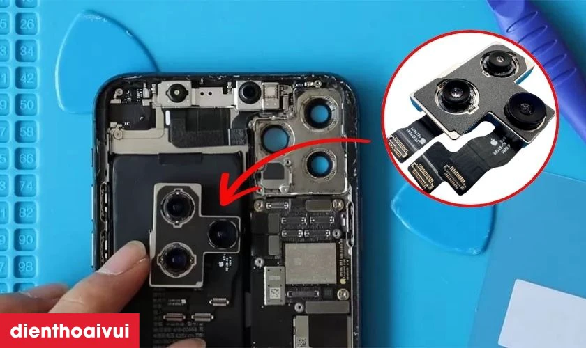 Thay camera sau iPhone 11 Pro Max gi&uacute;p khắc phục lỗi, tối ưu chi ph&iacute;