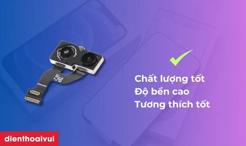 Thay camera sau iPhone 12 ch&iacute;nh h&atilde;ng Hatech c&oacute; tốt kh&ocirc;ng?