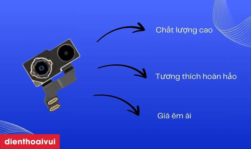 Thay camera sau iPhone 12 Mini ch&iacute;nh h&atilde;ng Hatech c&oacute; tốt kh&ocirc;ng?