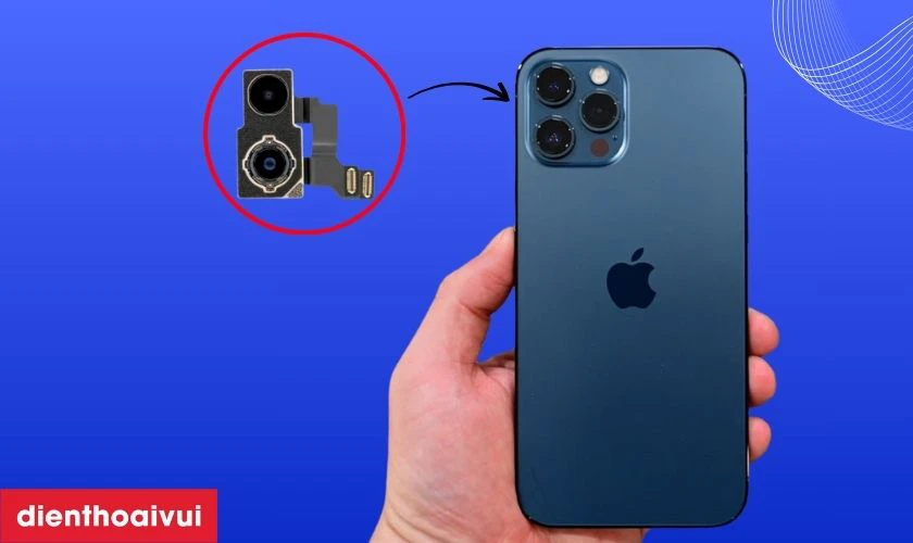 C&oacute; n&ecirc;n thay camera sau iPhone 12 Mini ch&iacute;nh h&atilde;ng Hatech kh&ocirc;ng?