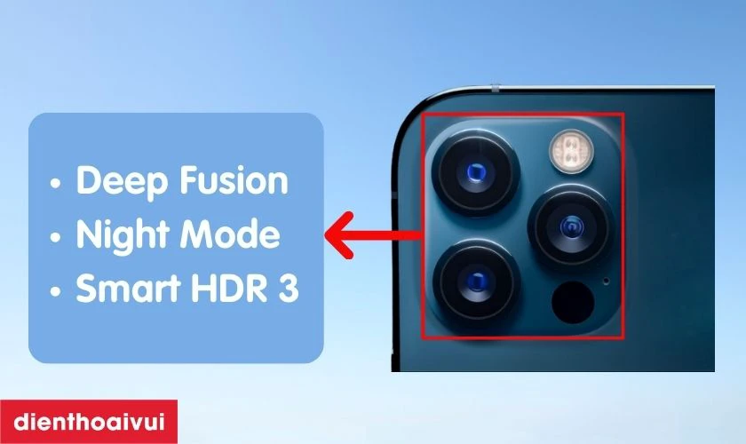 Đ&aacute;nh gi&aacute; về camera sau iPhone 12 Pro Max