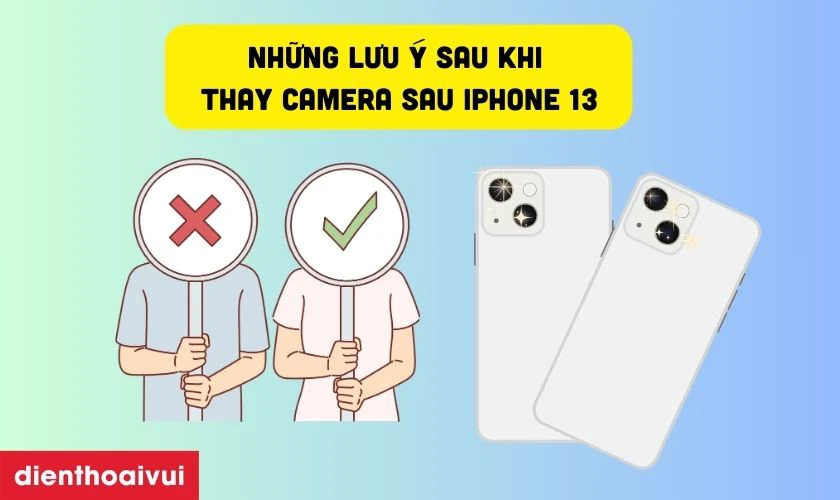 Những lưu &yacute; cần ch&uacute; &yacute; sau khi thay