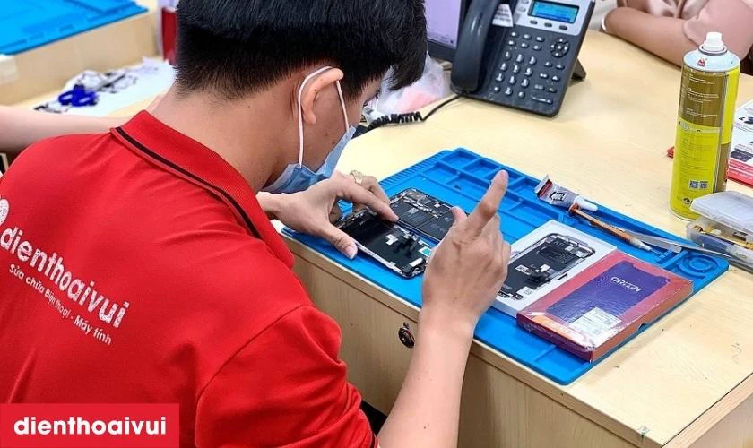 Thay camera mới cho thiết bị