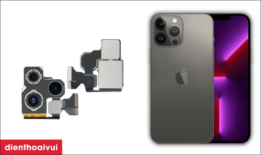 Thay camera sau iPhone 13 Pro ch&iacute;nh h&atilde;ng GENA l&agrave; g&igrave;?