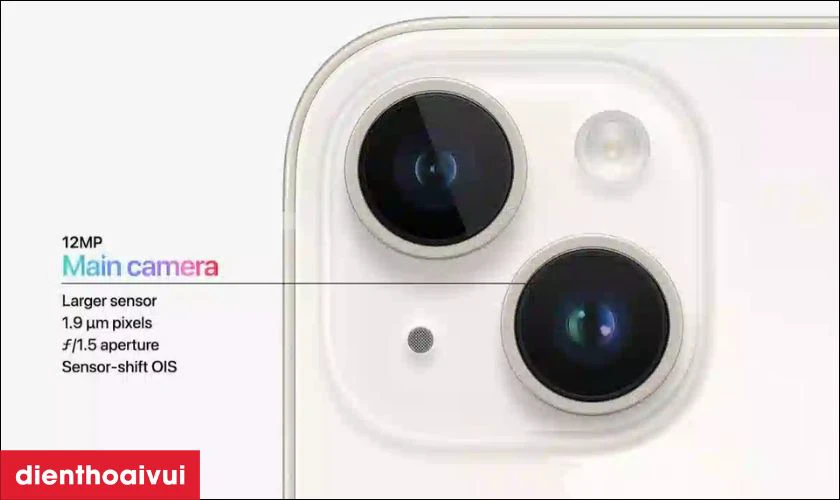 Tổng quan về camera sau iPhone 14 Plus