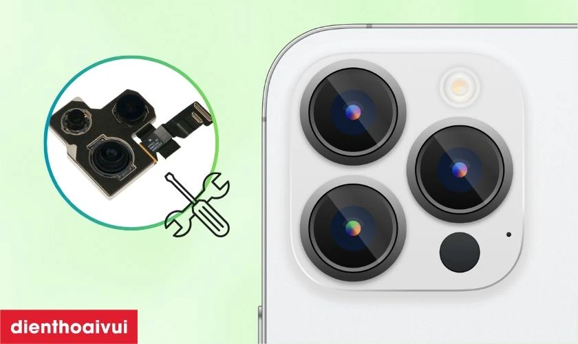 Thay camera sau iPhone 14 Pro ch&iacute;nh h&atilde;ng GENA c&oacute; tốt kh&ocirc;ng?