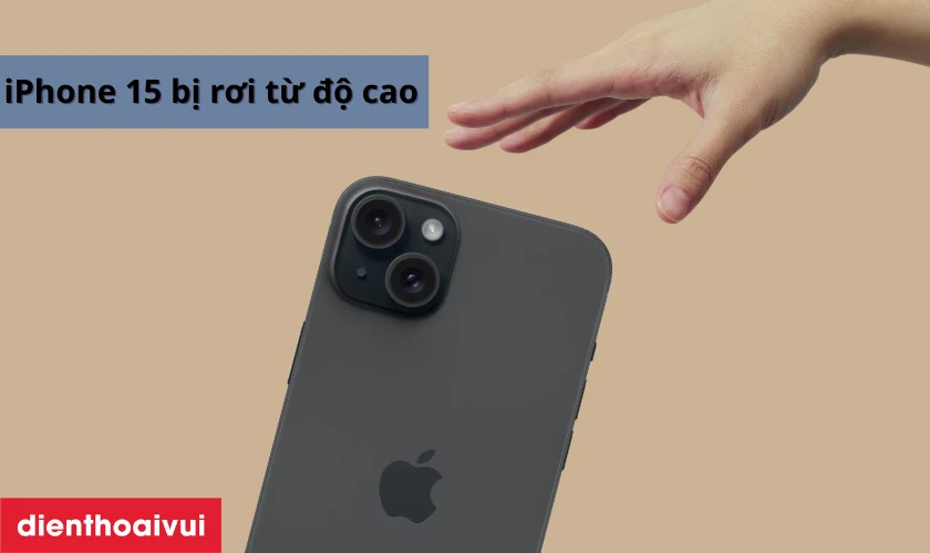 Rơi vỡ hoặc va đập c&oacute; thể l&agrave;m hỏng camera