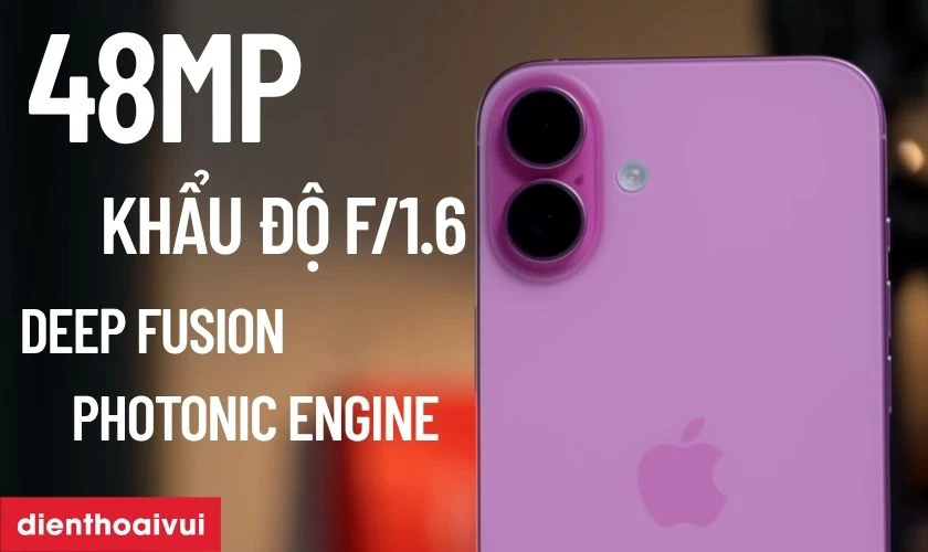 Đ&aacute;nh gi&aacute; về camera sau điện thoại iPhone 16 Plus