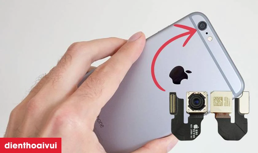Thay camera sau iPhone 6 chính hãng Hatech giá bao nhiêu tiền