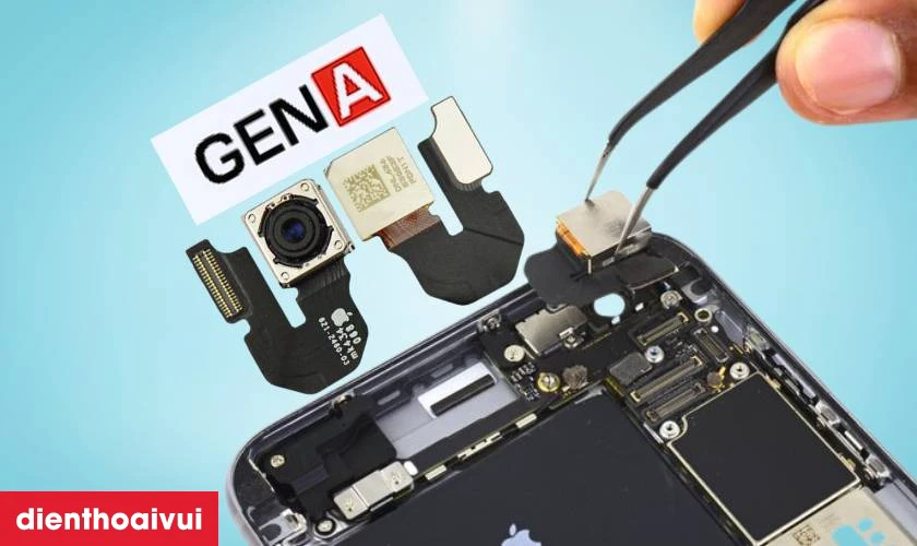 Thay camera sau iPhone 6 Plus chính hãng GENA là gì
