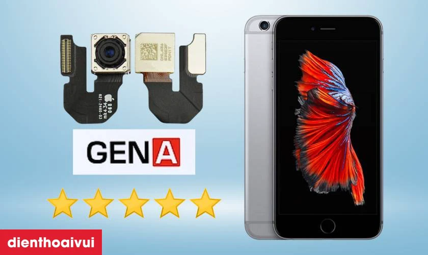 Có nên thay camera sau iPhone 6 Plus chính hãng GENA không